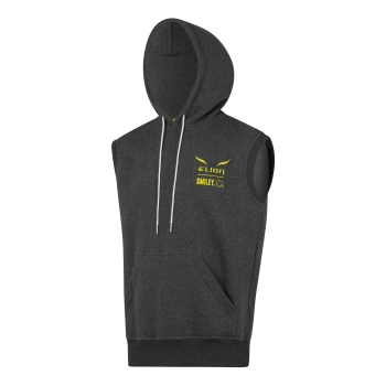 Sleeveless Hoodie ELION X SMILEY® 50th Anniversary Grey