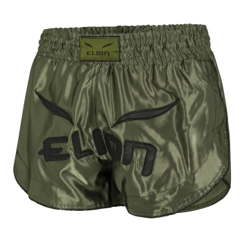 ELION ORIGINS Thai Boxing Short Kaki Green/Black