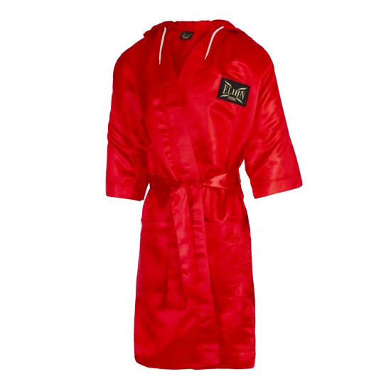 Boxing dressing gown hood ELION Red