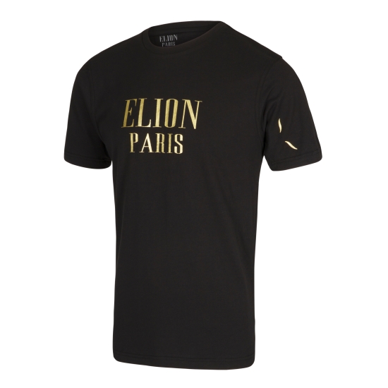 ELION PARIS T-Shirt Black/Gold