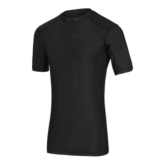 Elion Monochrome Rashguard - Black/black - Short Sleeve