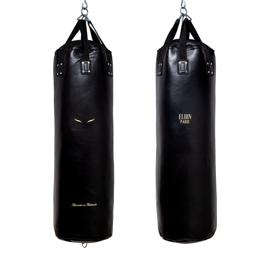 Elion Leather Collection Paris Punching Bag - 1m35 - 45kg - Black